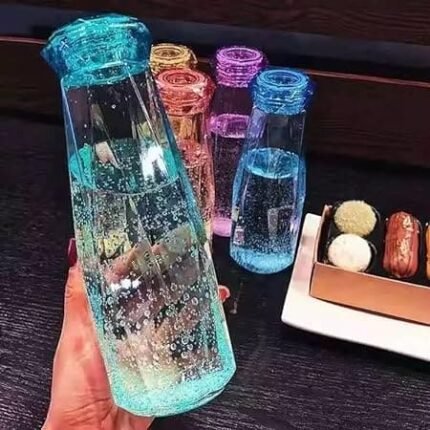 Crystal Glass Water Bottle